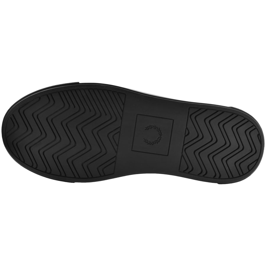 Fred Perry B71 Leather Trainers Black | Mainline Menswear